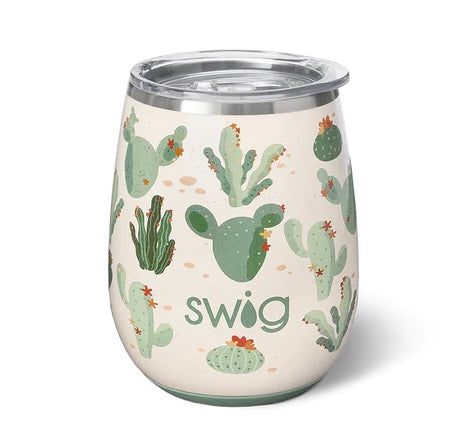Swig Prickly Pear Stemless Wine cup