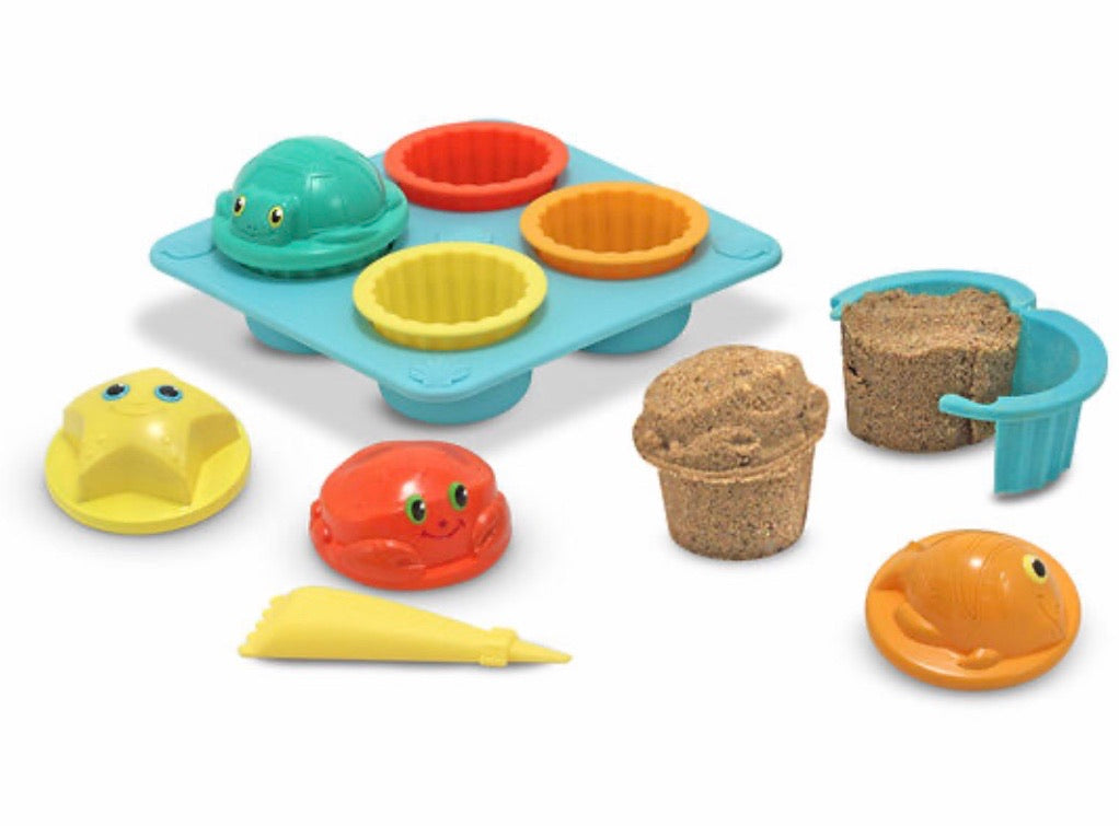 M&D Sand Cupcake Set