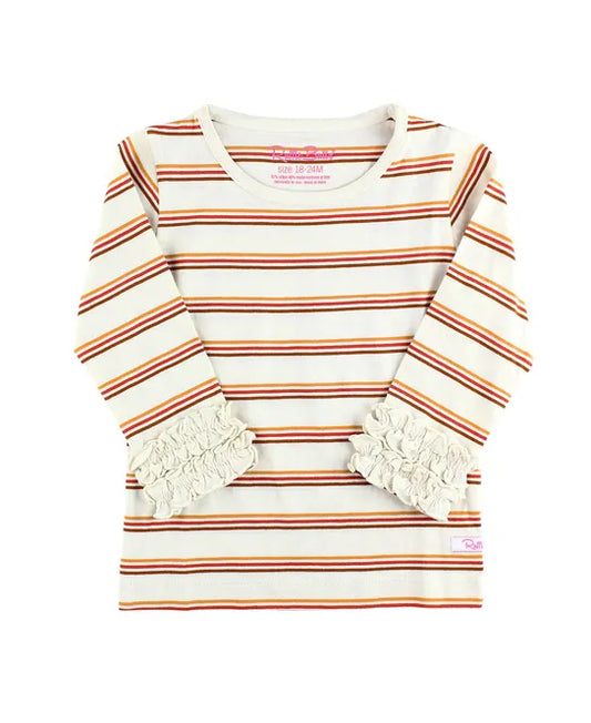 RuffleButts Pumpkin Patch Layering Tee