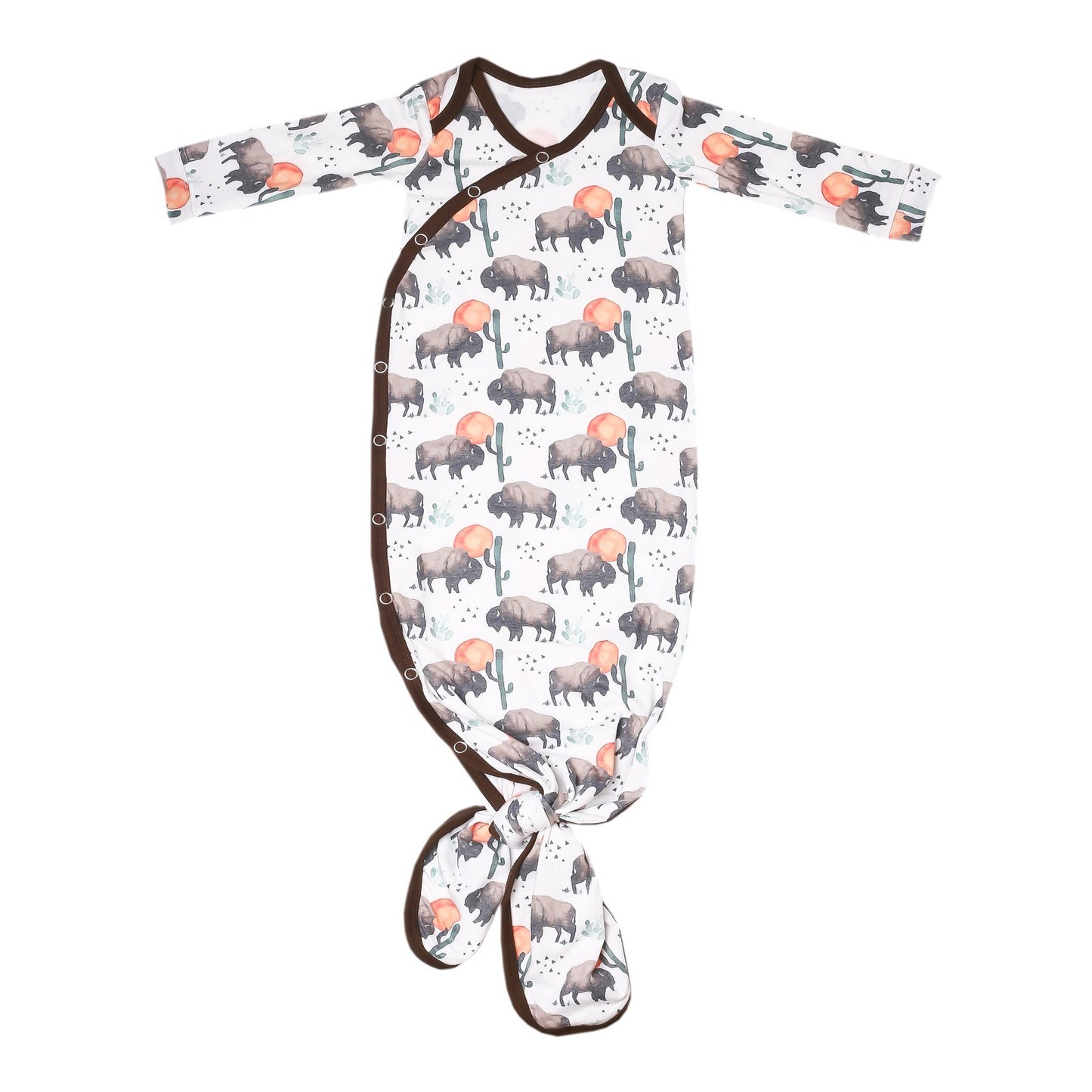Copper Pearl Knotted Gown