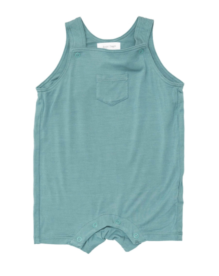 Angel Dear Teal Overall Shortie