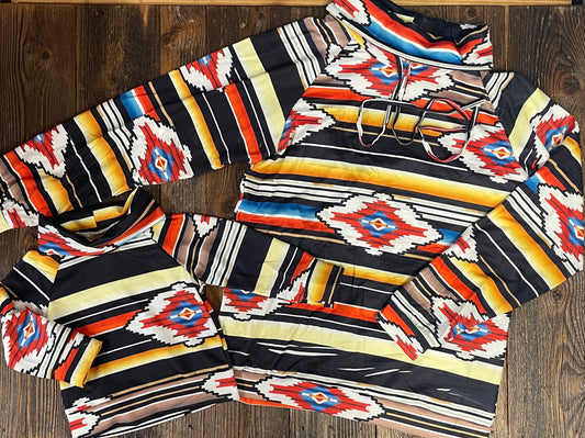 Wild West Crowl Neck Pullover