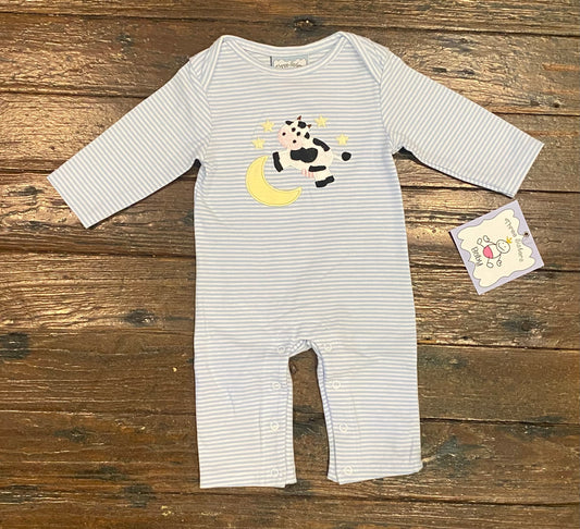 Three Sisters Over the Moon Boys Romper