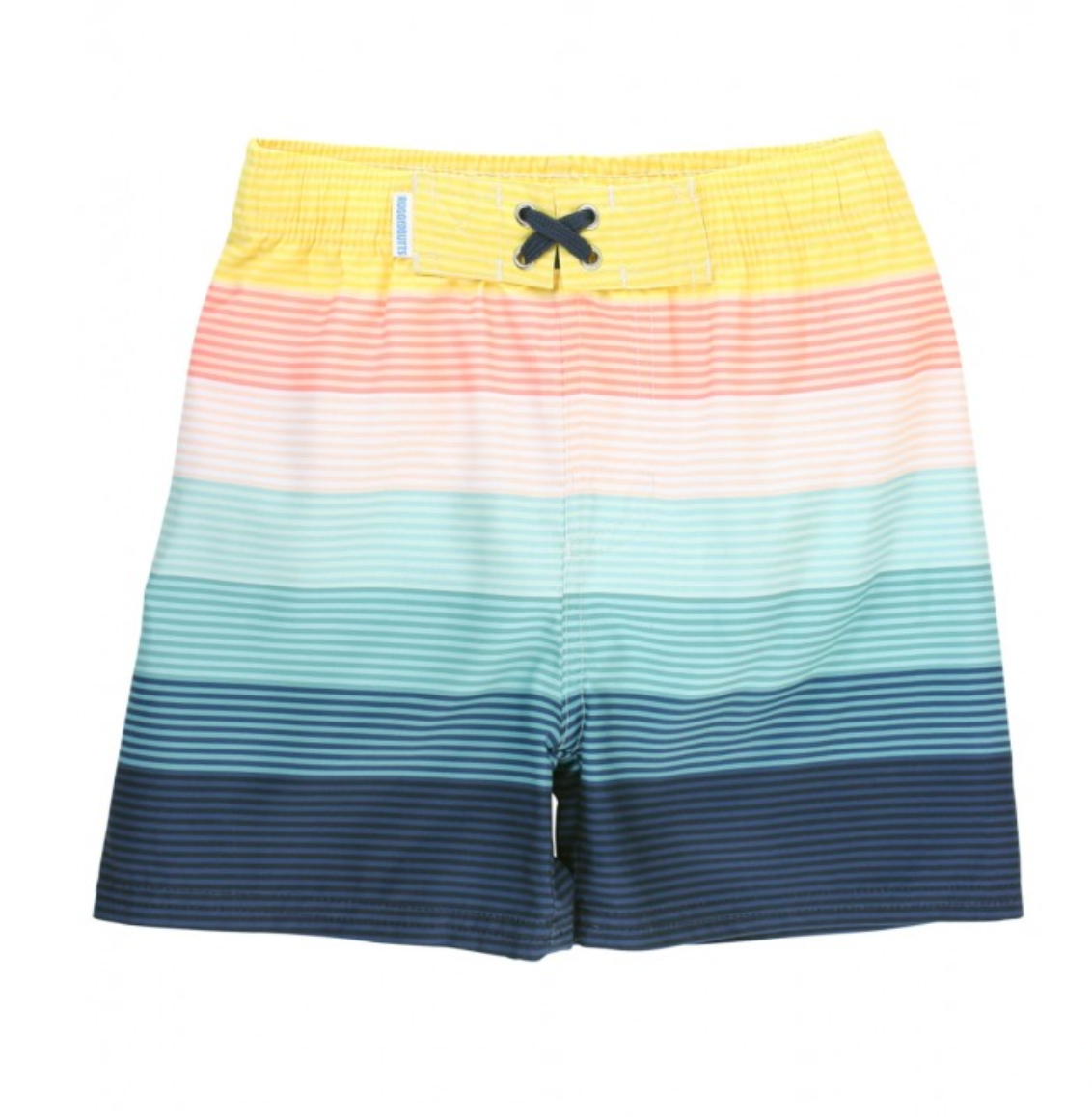 RuggedButt Island Stripe Swim Trunks *