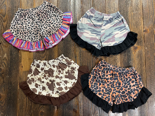 Ruffle Shorts