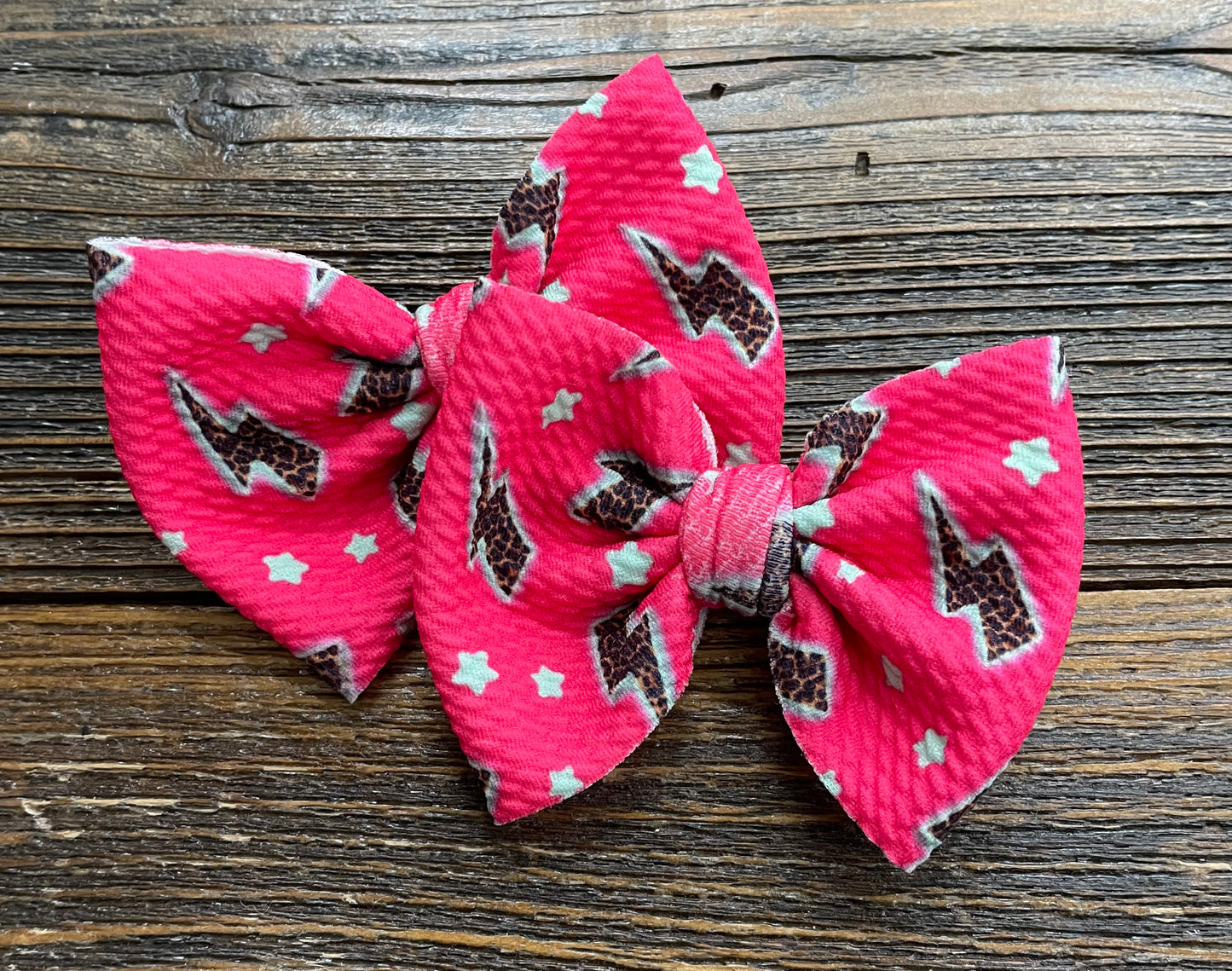 JJs 3in Printed Piggie Bows
