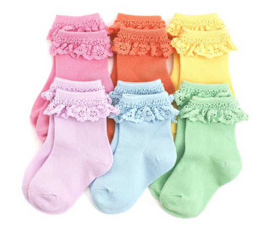 Little Stocking Co Lace Midi Sock