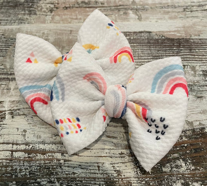 JJs 3in Printed Piggie Bows