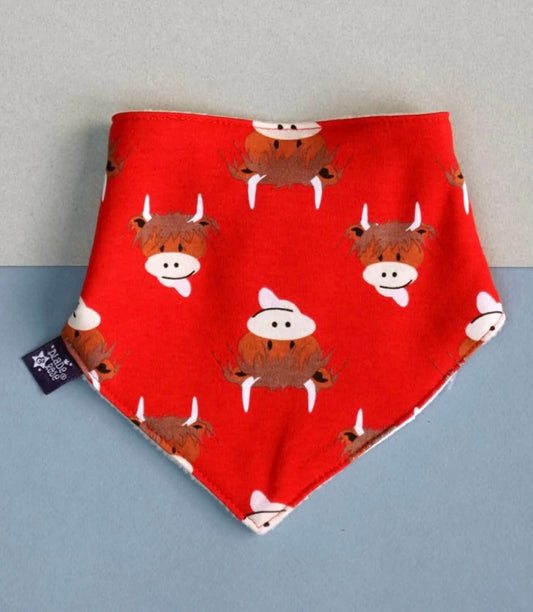 Highland Cow Bib