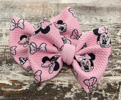 JJs 3in Printed Piggie Bows