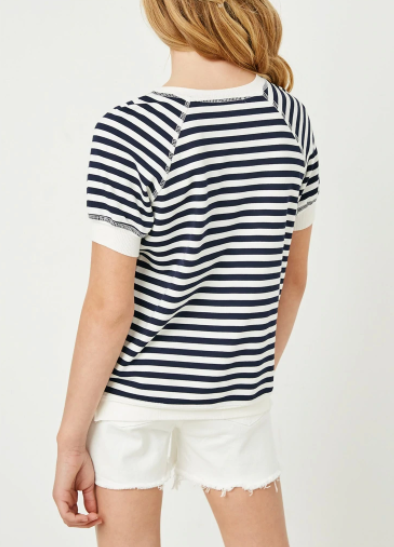 Hayden Navy Stripe Top 3414 *
