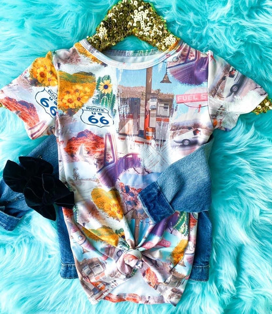Roadtrip T-shirt Dress