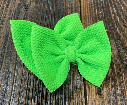JJs 3in Solid Piggie Bows
