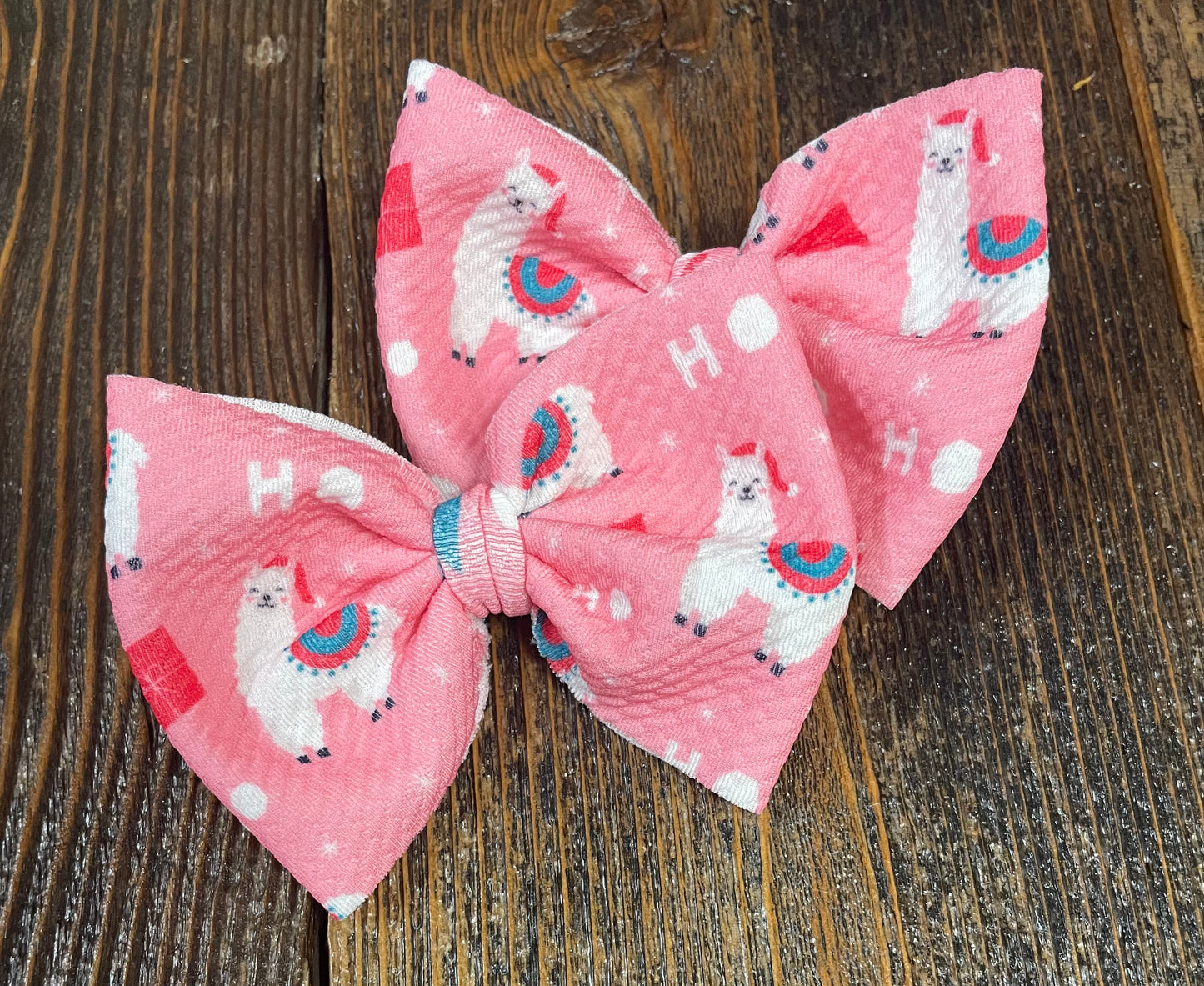 JJs 3in Printed Piggie Bows