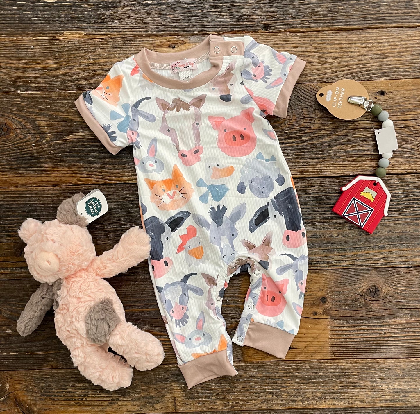 Farm Friends Romper