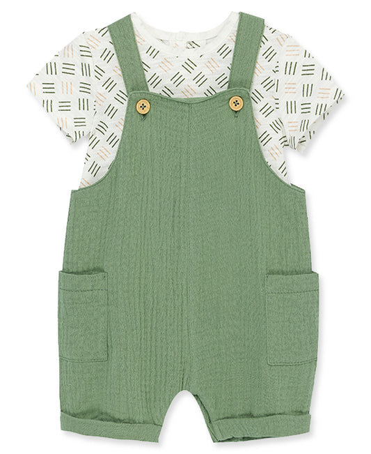 Little Me Dashes Shortall Set