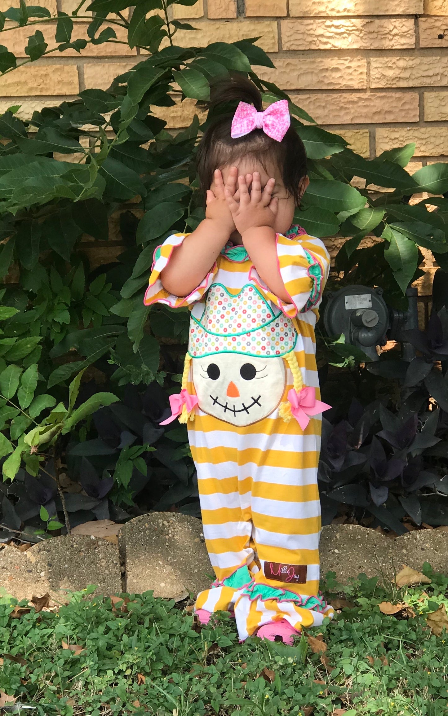 MJ Scarecrow Romper