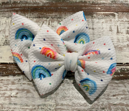 JJs 3in Printed Piggie Bows