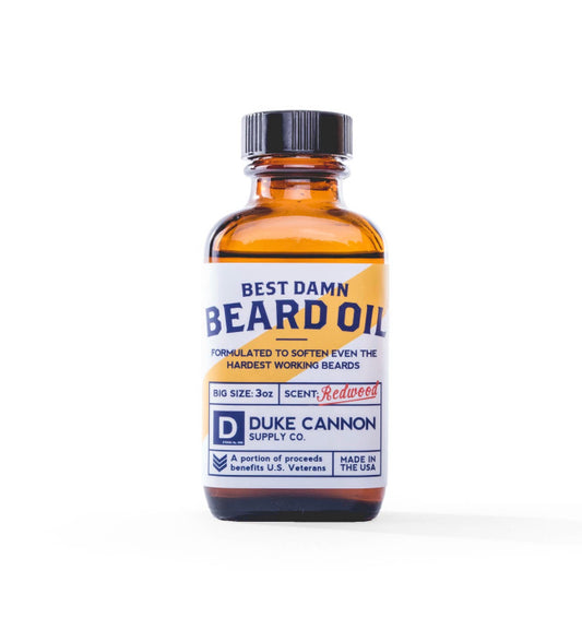 Duke Cannon Best Damn Beard Oil