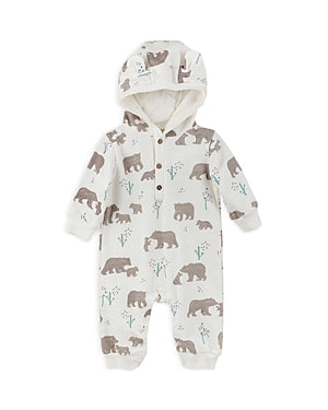Oliver & Rain Bear Hooded 1pc