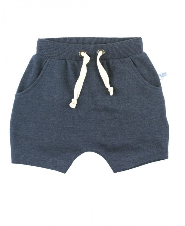 RuggedButts Heather Navy Jogger Shorts