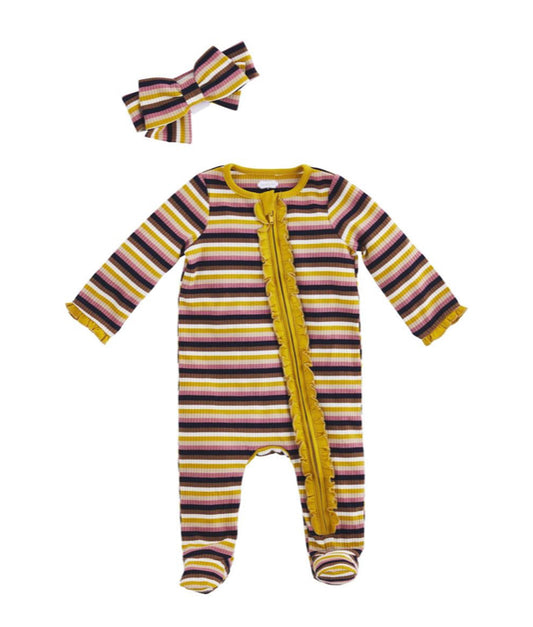 Mudpie Striped Sleeper & HB