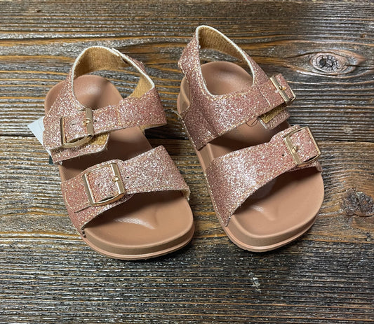 Rose Gold Glitter Sandal