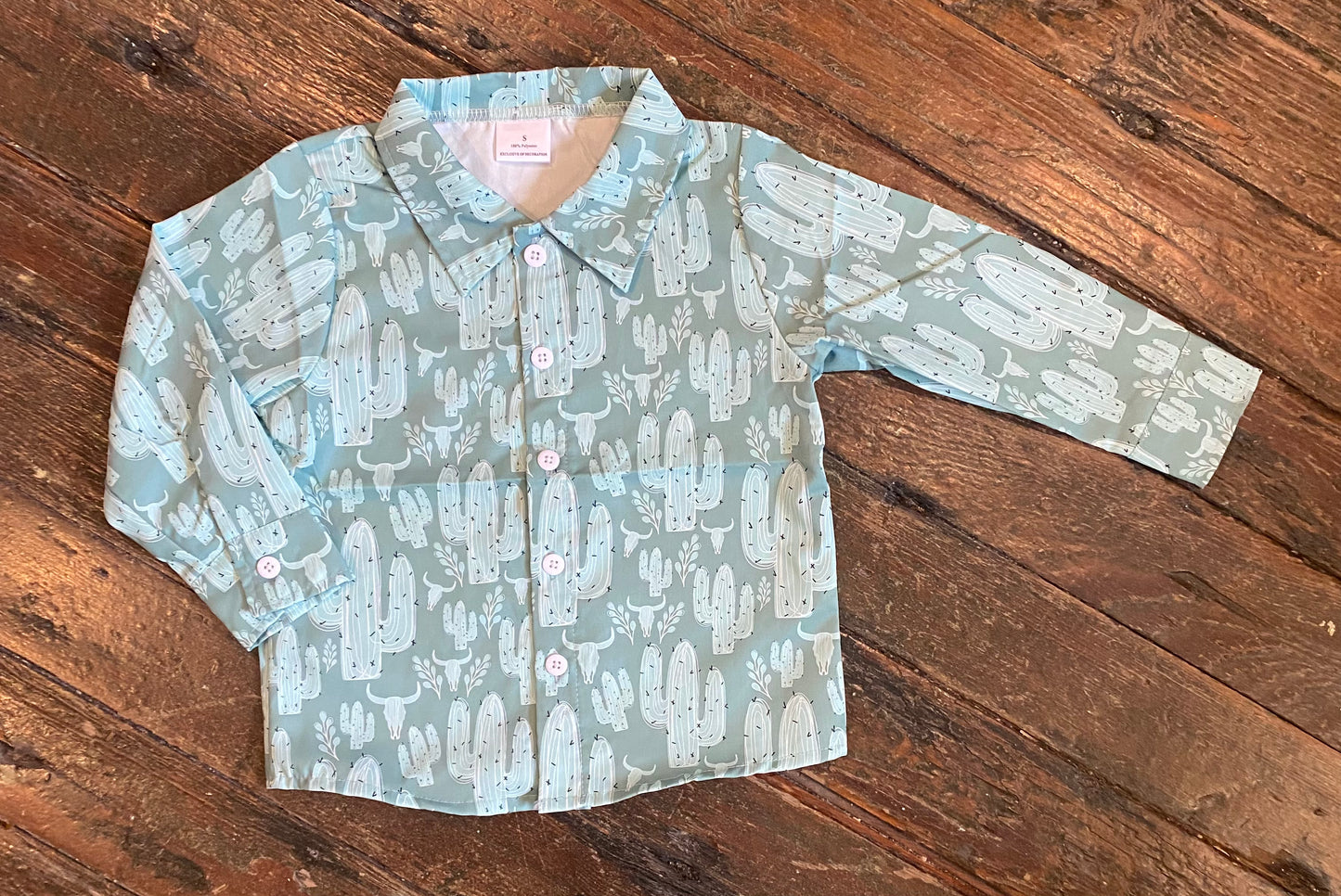 Cactus/Skull Onesie/Shirt