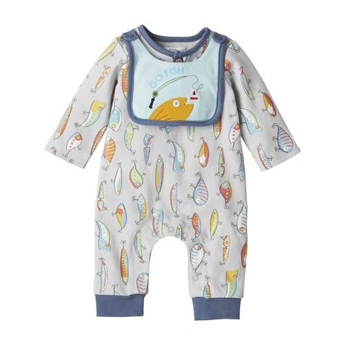 Mudpie Fishing Lure One-Piece & Bib Set