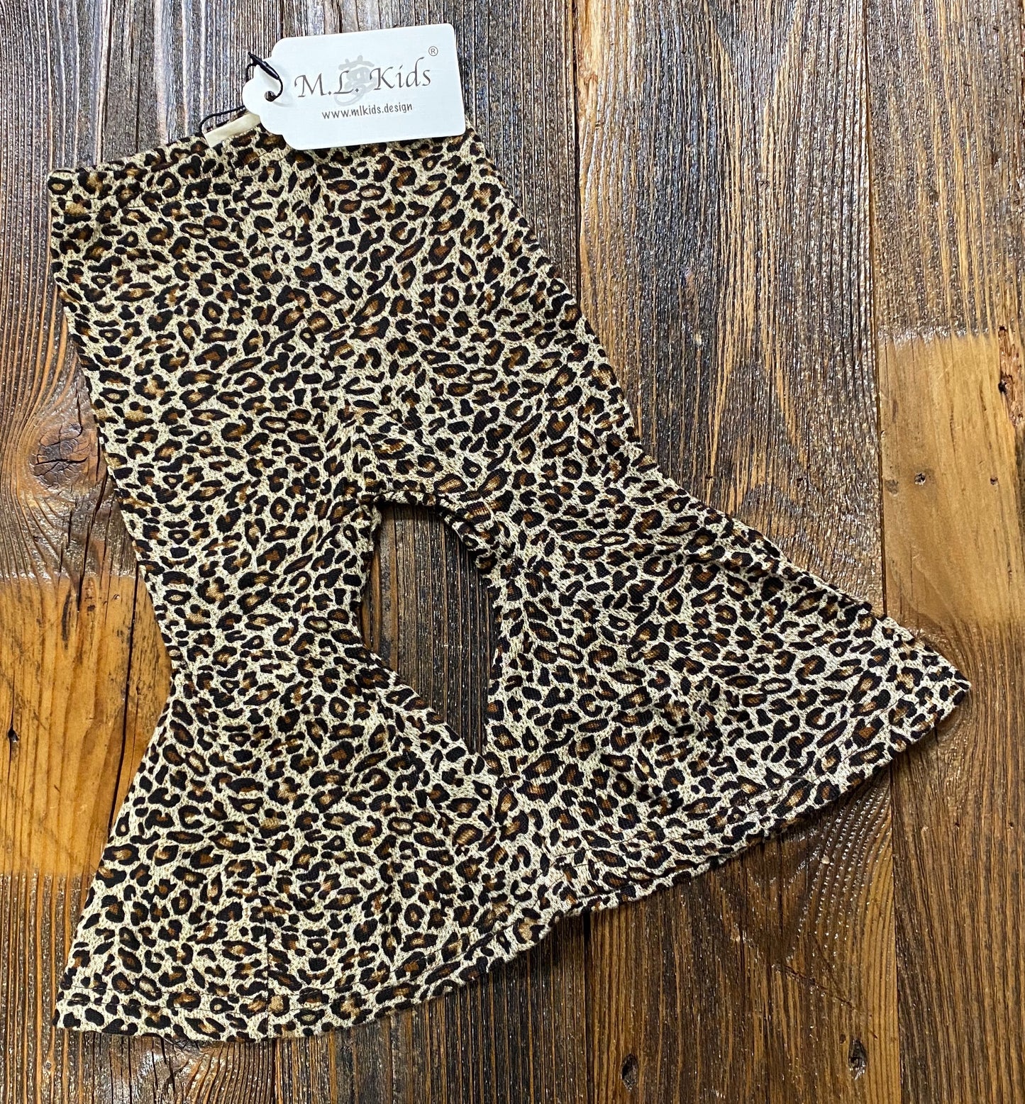 M.L.Kids Leopard Bell Leggings