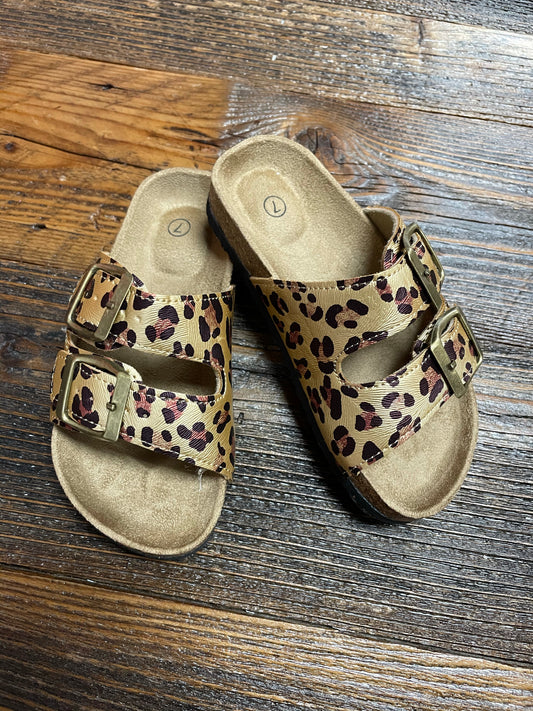 Mommy & Me Leopard Slip on Sandal