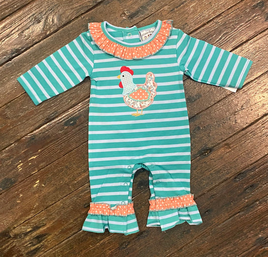 Three Sisters Chicken Romper
