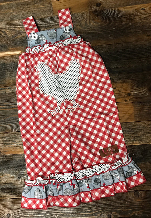 Millie Jay Chicken Little Applique Romper