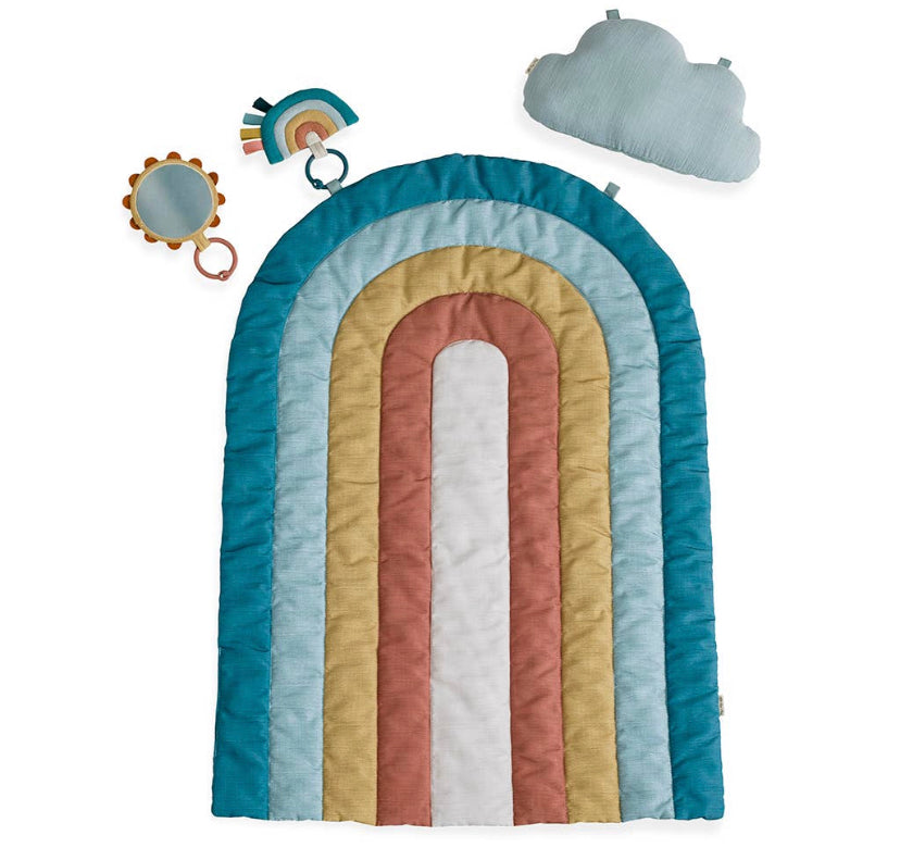 Itzy Ritzy Tummy Time Rainbow Mat