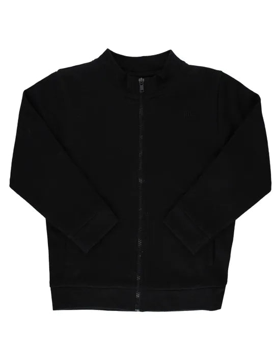 RuggedButts Black Full Zip French Terry Jacket