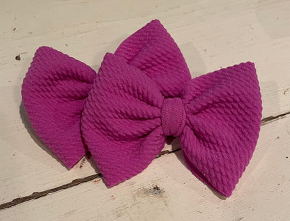 JJs 3in Solid Piggie Bows