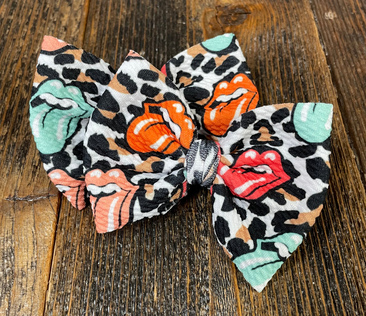 JJs 3in Printed Piggie Bows