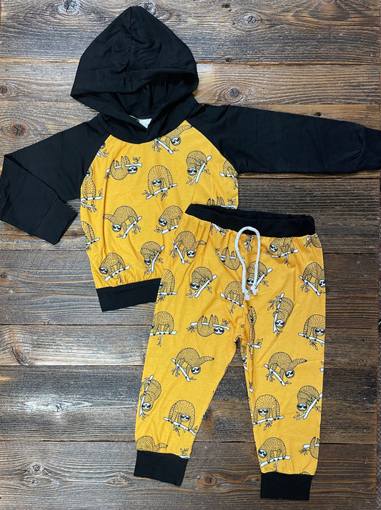 Sloth Hoodie Set