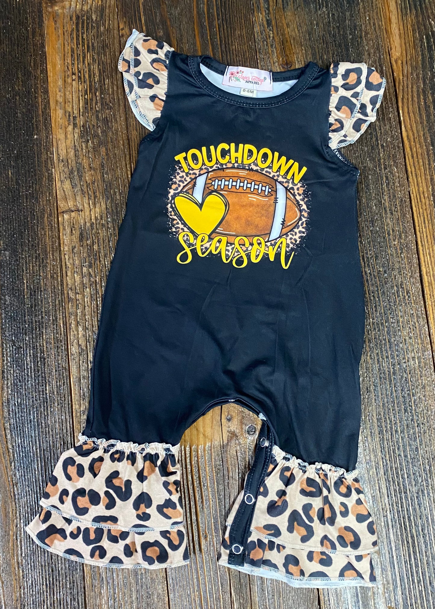 CC Touchdown Romper