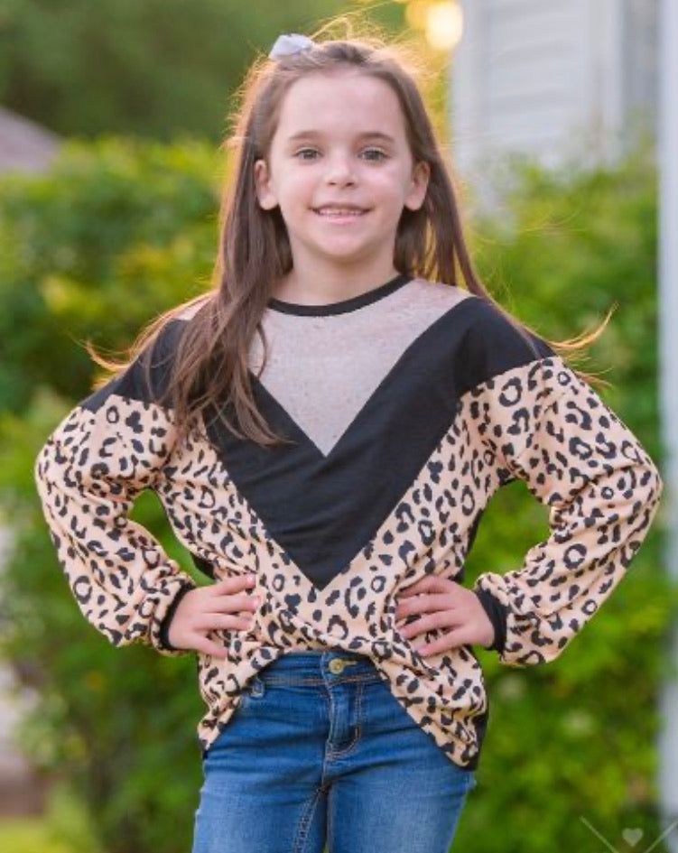 SG Chevy Top with Leopard