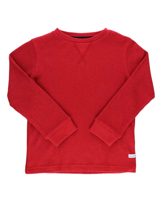 RuggedButts Waffle Knit Crew Neck Shirt