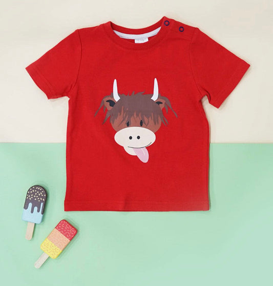 Blade & Rose Highland Cow Tee