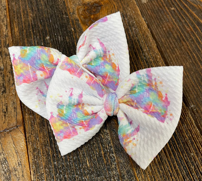 JJs 3in Printed Piggie Bows
