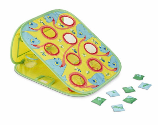 Camo chameleon bean bag toss