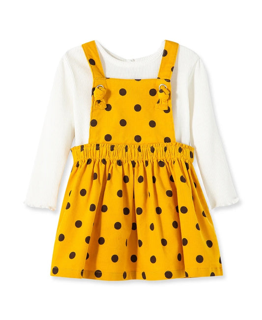 Little Me Polka Dot Dress Set