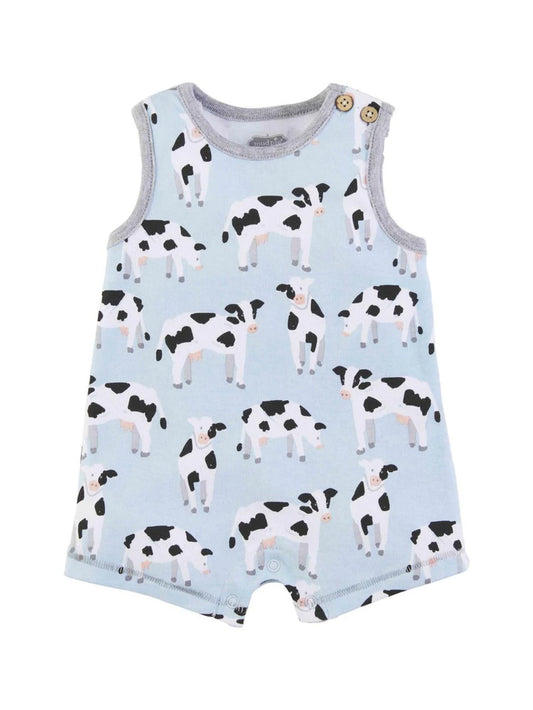 Mudpie Cow Romper