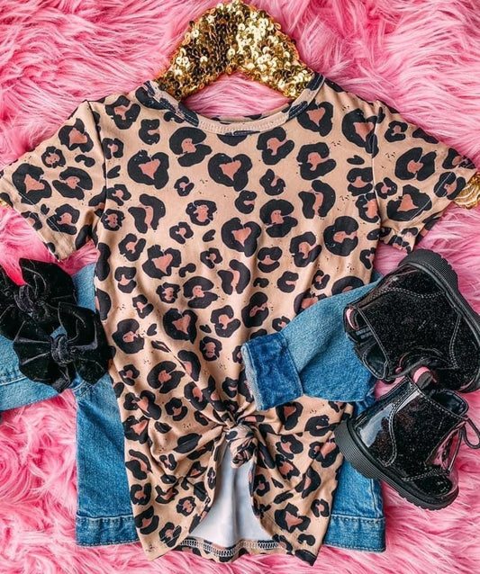 Leopard T-Shirt Dress