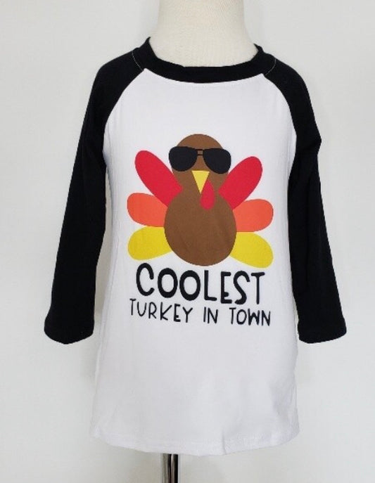 Coolest Turkey Raglan