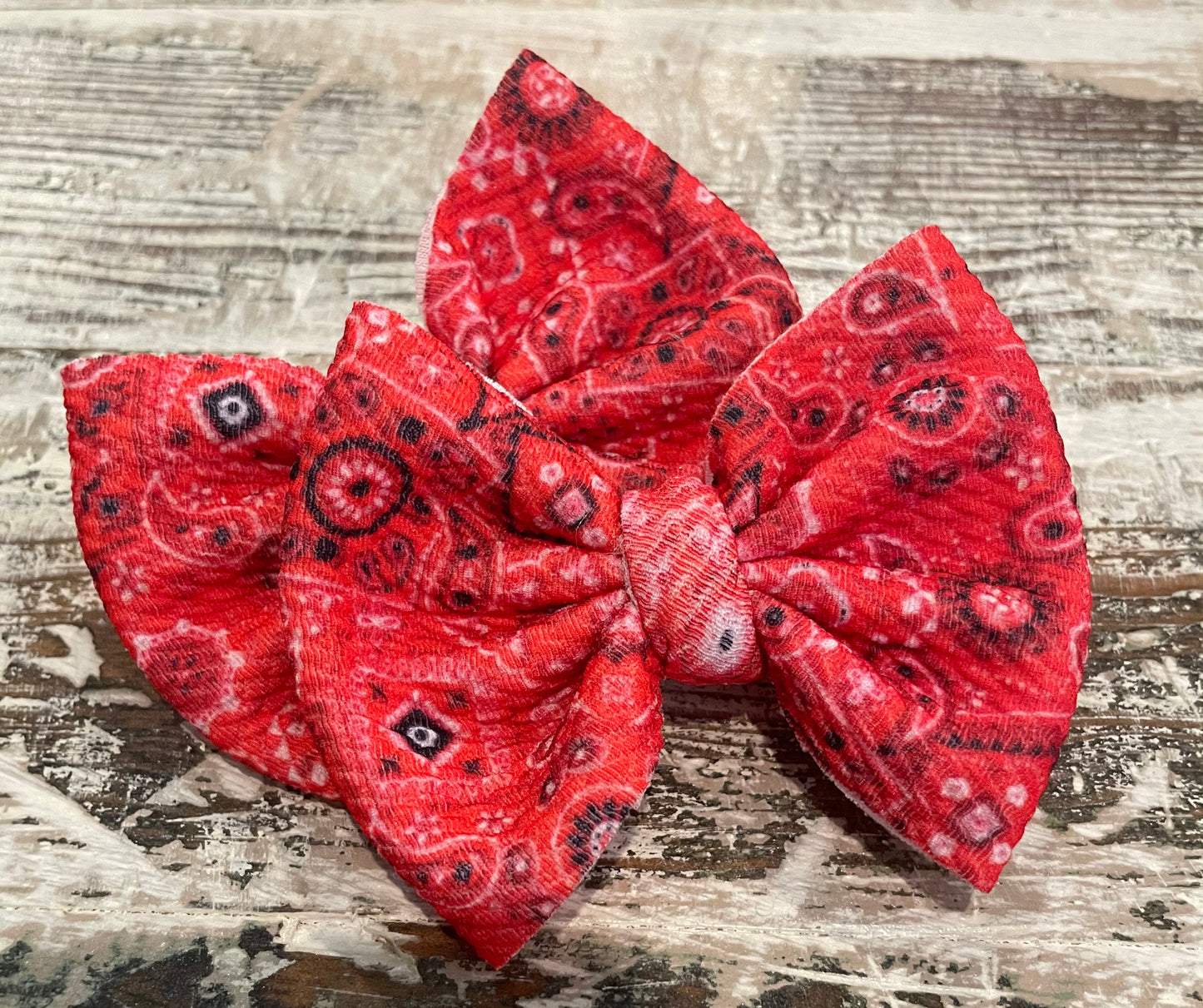 JJs 3in Printed Piggie Bows