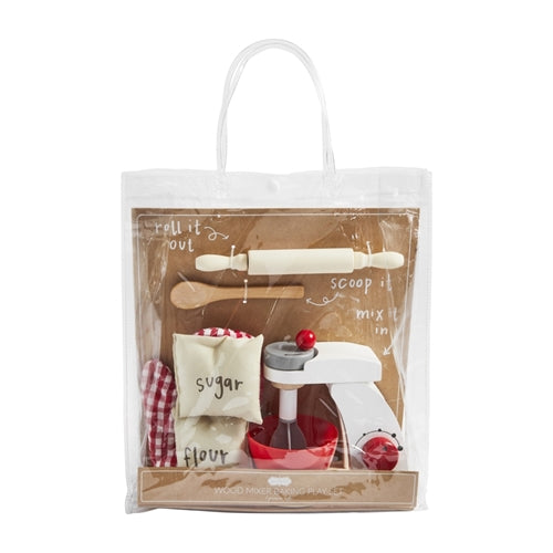 Mudpie Wood Mixer Baking Set